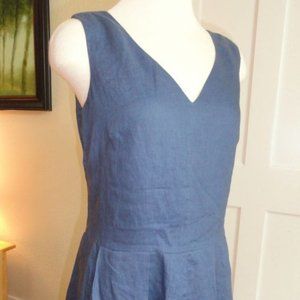 Sundance Maxi Linen Dress Size Petite 4